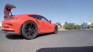 Porsche GT3RS test drive تجربة قيادة بورش جي تي ٣ آر أس [upl. by Cooley]