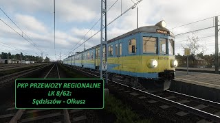 PRZEWOZY REGIONALNE LK 862 Sędziszów  Olkusz  SimRail Cabview [upl. by Leafar24]