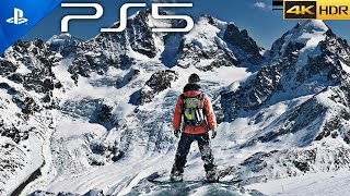 PS5 Steep Gameplay  THE MOST BEAUTIFUL SNOW EXPERIENCE  Ultra High Realistic Graphics 4K HDR [upl. by Undis]