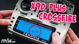 FrSky Taranis X9D Plus 2019 Crossfire aktivieren  TUTORIAL DEUTSCH  FPV24 [upl. by Hulen]