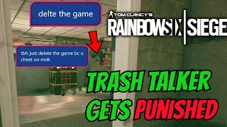 NPC TrashTalker Meets The ATTACKING Rat Trap  Rainbow Six Siege [upl. by Africa]