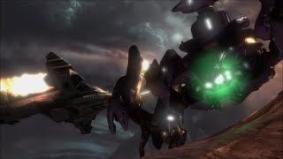 Halo Reach  Carter Ejects From His Pelican And Lives [upl. by Rihaz]