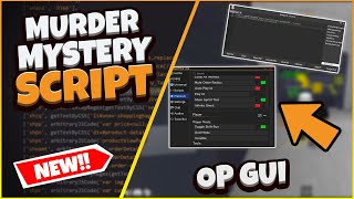 NEW Murder Mystery 2 Script GUI AutoFarm Silent Aim  More Pastebin 2022 [upl. by Oicnecserc848]