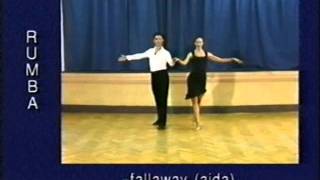 Rumba dance steps 28 Fallawayaida [upl. by Davin]