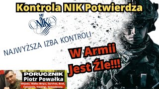 Kontrola NIK Wykazała Zakłamanie Słabość Niedociągnięcia i Patologie w Wojsku Polskim [upl. by Hagerman]