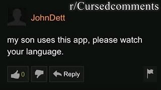 rCursedcomments  run as fast as you can [upl. by Mccartan625]
