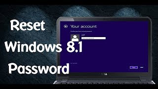 Reset HP Laptop Windows 81 Password Easily Work for HPDellASUS [upl. by Cassiani413]