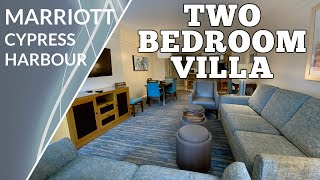 See Inside the 2 Bedroom Villa at Marriott Cypress Harbour Orlando [upl. by Anat]