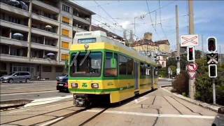 Strassenbahn Neuchâtel  Impressionen Sommer 2010 [upl. by Eniahs]