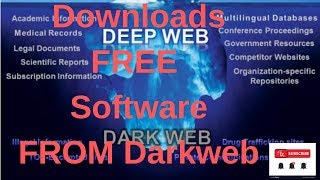 How To Get Free Software from Darkweb [upl. by Bullion]