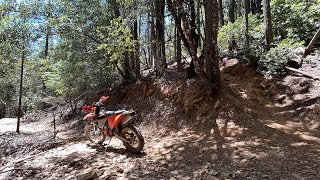 Eldorado National Forest  Georgetown ohv  trail 1 [upl. by Oninotna]