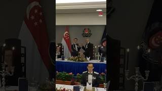 PM Lee Hsien Loong receives Temasek Sword Singapore Police Forces highest honour [upl. by Nhguav]