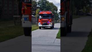 Brandweer Leopoldsburg Bostankwagen T21 automobile firefighter siren leopoldsburg [upl. by Bellew]