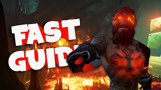 ASHEN CURSE QUICK  Heart of Fire  COMPLETE GUIDE  ALL Commendations  Sea of Thieves [upl. by Nalro]