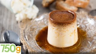 Recette de la Crème caramel  750g [upl. by Nosnhoj]