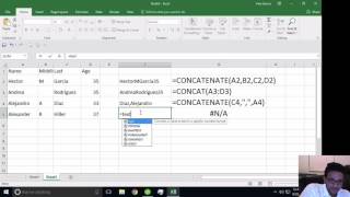 Excel 2019 New Features TEXTJOIN amp CONCAT vs CONCATENATE [upl. by Aem]