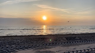 SCHARBEUTZ  Sonnenaufgang am Strand 🌅🏖️ [upl. by Aenit36]