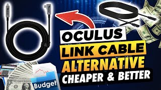 The CHEAPER And BETTER Oculus Link Cable Alternative  VR Cover Premium USBC Cable For Quest 2 [upl. by Neeruam]