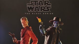 Star Wars The Black Series Cobb Vanth amp Cad Bane The Book of Boba Fett [upl. by Llekram]