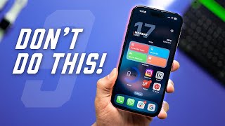 9 Mistakes Most iPhone Users Make even in 2023 [upl. by Tori]