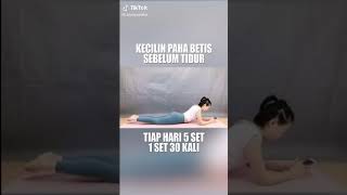 cara simpel untuk mengecilkan paha betis [upl. by Nwahsek840]