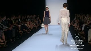 BADGLEY MISCHKA MERCEDESBENZ FASHION WEEK SPRING 2014 COLLECTIONS [upl. by Peale]