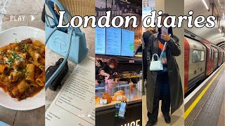 LONDON DIARIES solo dates wildfire event Victoria Beckham collection amp more [upl. by Chavaree]