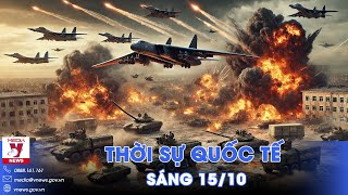 Thời sự Quốc tế sáng 1510Cường kích Su34 Nga ồ ạt trút bom tấn công nhiều đơn vị Ukraine ở Kursk [upl. by Enyawad]