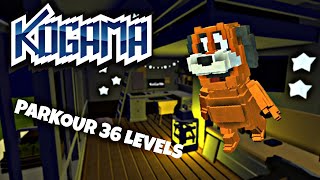 Parkour 36 Levels「KoGaMa」 [upl. by Abroms]