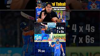 Nitish Kumar Reddy 🔥💪 nitishreddy brilliant batting indvsban 2ndt20 trending [upl. by Dallon]