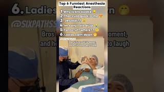 Top 6 Funniest Anesthesia Reactions [upl. by Eivod]