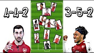 Arsenal Line Up After The Arrival of Mkhitaryan amp Aubameyang [upl. by Sidoon]