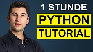 Python Tutorial Deutsch Lerne Python in einer Stunde [upl. by Lamrouex834]