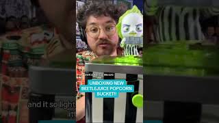 Unboxing Beetlejuice Popcorn Bucket Beetlejuice Beetlejuice Cinemark Popcorn Bucket Review [upl. by Backler]