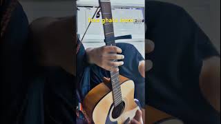 Intro of tera ghata song guitar youtubeshorts yiutubetrending [upl. by Vito]