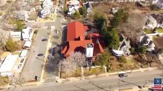 Drone video gives 375ft birdseye view of Westerleigh [upl. by Lainad178]