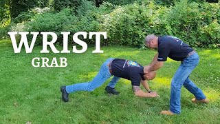 Double Wrist Grab Escape  Self Defense Techniques [upl. by Trace]