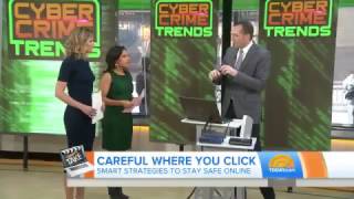 Jim Stickley talks live on the Today Show about the latest cyber security risks [upl. by Aiyotal]