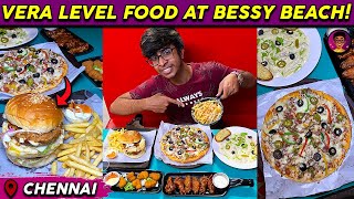 Vera Level Food 🔥 amp Hangout Spot 🏂 in Besant Nagar Beach  Idris Explores  Food Review Tamil [upl. by Acined]