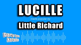 Little Richard  Lucille Karaoke Version [upl. by Flann]