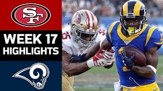 49ers vs Rams  NFL Week 17 Game Highlights [upl. by Anaeli108]