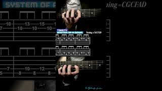 Toxicity  SOAD  Intro TABS Tutorial  Dr Guitar [upl. by Alaster]