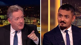 quotDo You Look At Me As The Muslim Basherquot  Piers Morgan VS Dilly Hussain  boycottpiersmorgan [upl. by Martina]