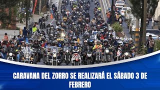 Caravana del zorro se realizará el sábado 3 de febrero [upl. by Rollie665]