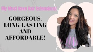 ALL ABOUT MY MUST HAVE HAIR EXTENSIONS  EURONEXT HAIR EXTENSIONS [upl. by Nicholl]