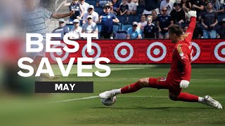 Mays Goalkeeper Gems Best MLS Saves [upl. by Baldwin883]