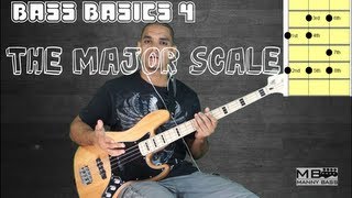 Bass Basics 4 The Major Scale [upl. by Uno671]