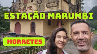 TRILHA DA ESTAÇÃO MARUMBI EM MORRETES  ESTRADA DA GRACIOSA AO CENTRO HISTÓRICO [upl. by Anirdnaxela]