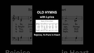 Rejoice Ye Pure in Heart hymn with lyrics hymn hymnsong hymnlyrics [upl. by Tumer]