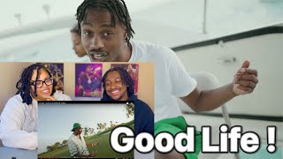 Lil Tjay  Good Life Official Video REACTION [upl. by Wadesworth]